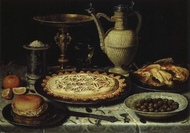 PEETERS, Clara bord med paj,vit och oliver